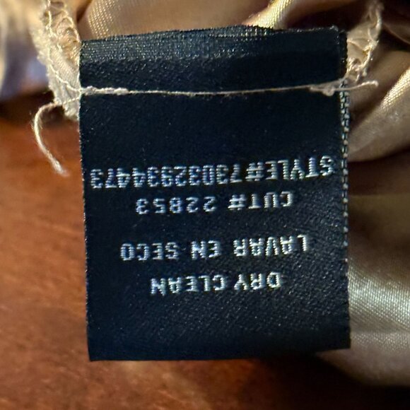 ECI‎ New York Women’s Black Lace Skirt Lined Size 8 Elegant Cocktail retro style - Picture 8 of 9